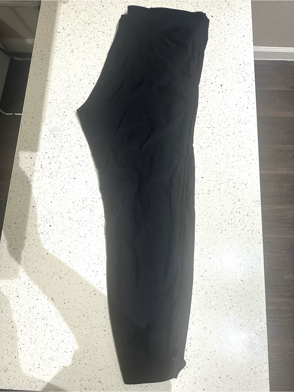 Black shimmer Leggings